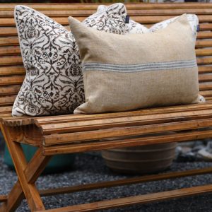 Kuddfodral linne Havre 60×40 cm