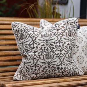 Kuddfodral linne Paisley