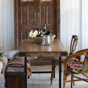 Matbord vintage smalt 170 cm