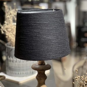 Lampskärm rustik svart