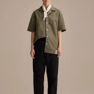 Smør Camp-Collar Jacket Olive