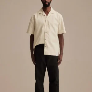 Smør Camp-Collar Jacket Tan