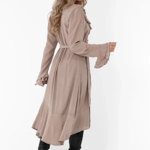 Adeline Dress Caffe Latte