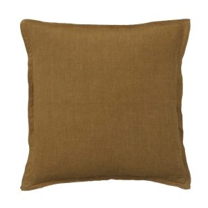 Linen Kuddfodral Pecan