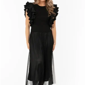 Clemence Reversable Skirt Black