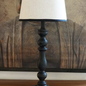 Lampskärm struktur natur med svart bård