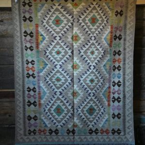Unik handvävd kelim 158×210 cm