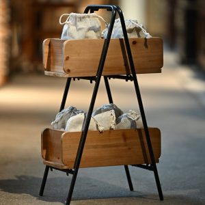 Tegellådor med ställning / stativ