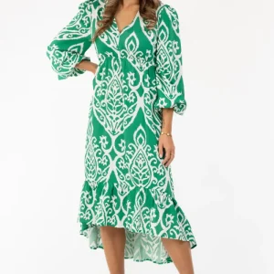 Capri Daria Dress Spring Green