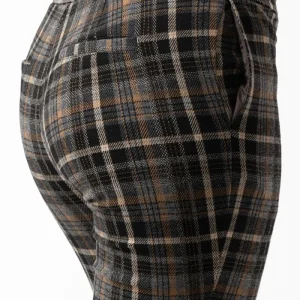 Harvey Pants Black/Fudge/Grey
