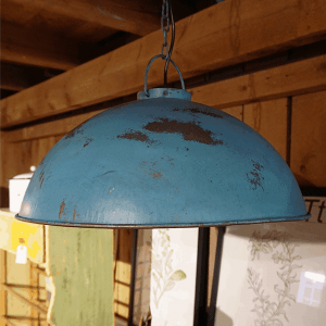 Stor taklampa blå