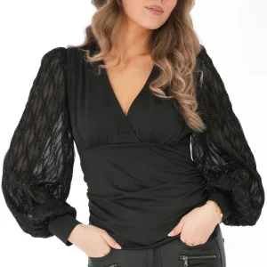Capri Rochelle Top Black