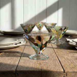 Dessertglas / cocktailglas Fläcken