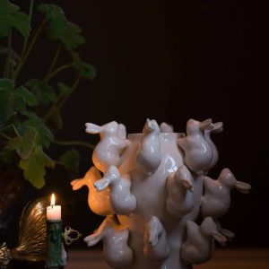 Vas i keramik, ”Bunnies”