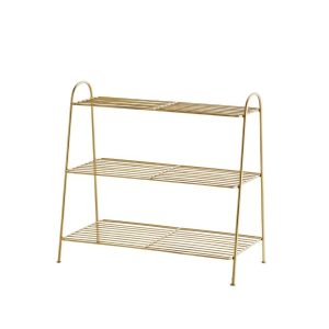 Hylla / skohylla guld H60 cm