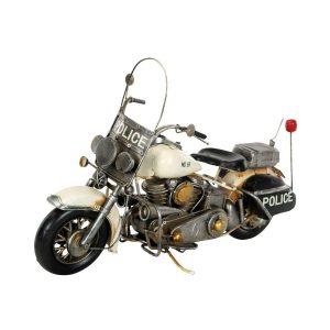 Stor motorcykel police