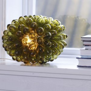 Grape Lamp M Grön inkl sladd o lampa