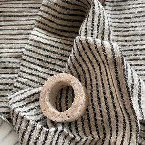 Stripe Linneservett