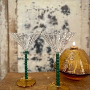 Coupe perle green 2-pack